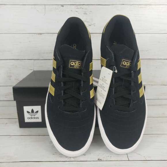 Adidas Busenitz Vulc II Black Athletic Skate Shoe - Picture 3 of 11